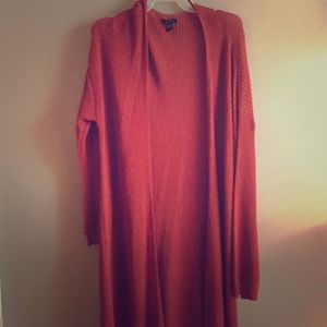 Women’s Long Open Sweater